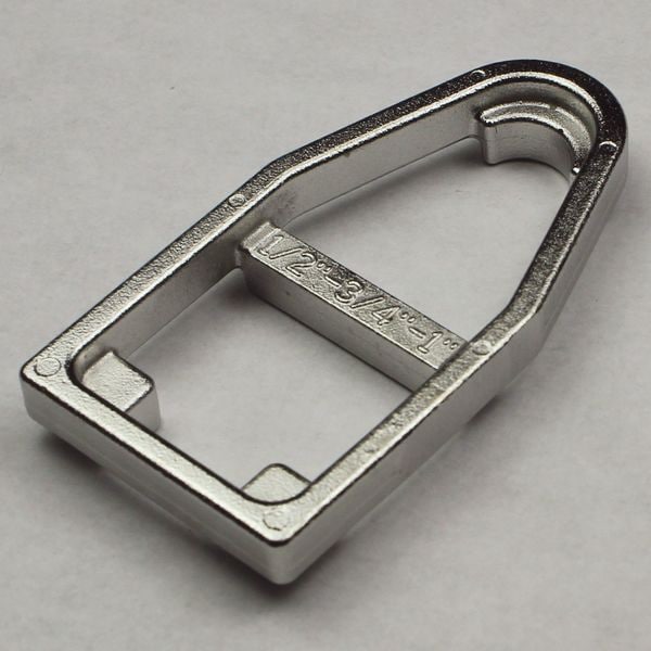 Calbrite Clamp, Conduit; Pipe Use, 316 Stainless Steel, Brite - S60510CBSP