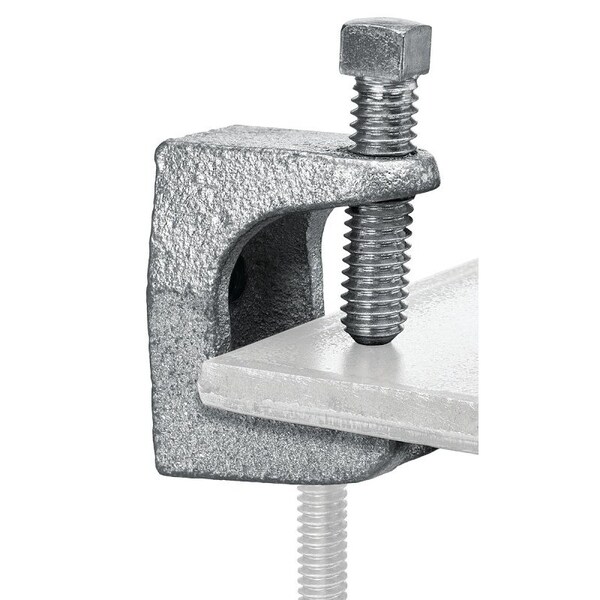 Superstrut Clamp, Conduit Use, Malleable Iron, Electro-Plated - Z500-25