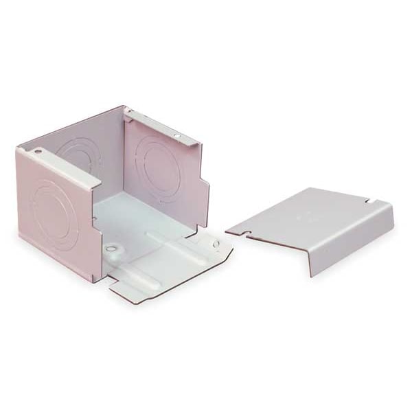 Legrand Raceway Entrance End, 3000 Series, 1 Channel, 2 in W, 2.12 in H, 4.25 in L, Gray - G3010C