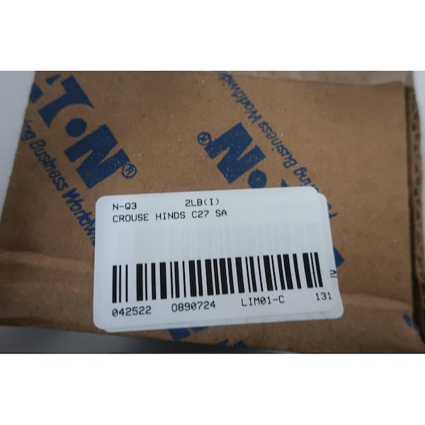 Crouse Hinds Box Of 5 3/4in Conduit Outlet Bodies and Box - C27 SA