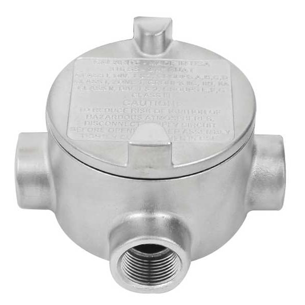 Calbrite Conduit Outlet Body, SS, Trd Sz 3/4in - S60700GUAT