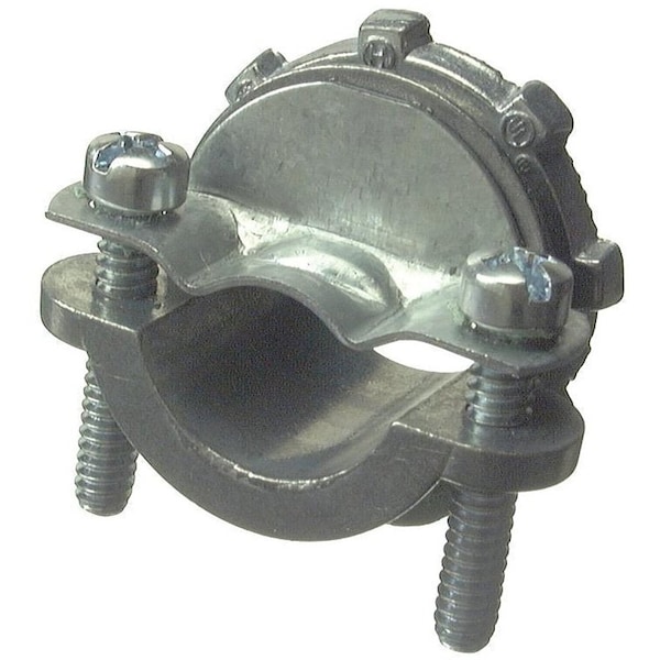 Halex Clamp, Conduit Use, 1-1/4 in, Die Cast Zinc - 05112B
