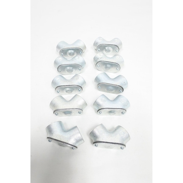 O-Z/Gedney BOX OF 10 90DEG CORNER ELBOW 3/4IN CONDUIT FITTING - FF-075