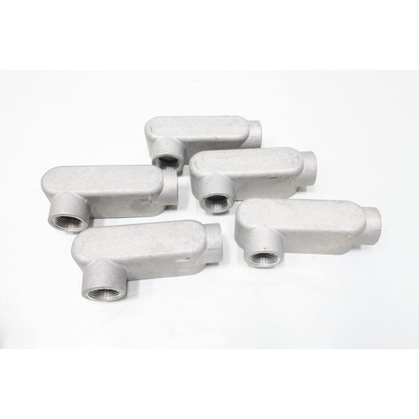 Appleton Electric UNILET FM9 ALUMINUM LL 1IN CONDUIT OUTLET BODIES AND Box, 5PK - APP LL39