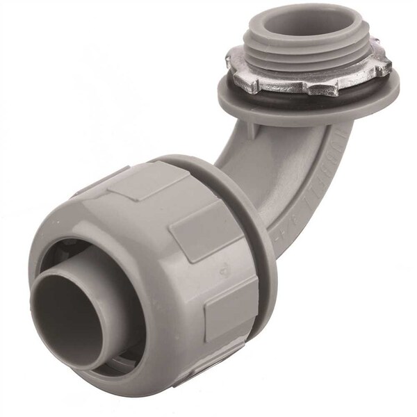 Hubbell Wiring Device-Kellems EMT Connector, Compression, PVC, PVC Coated, Red - P0509NGY