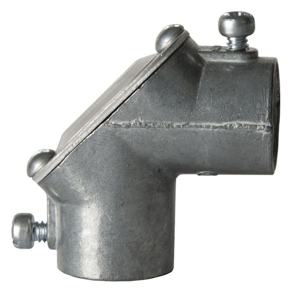 Raco EMT Grounding Connector, 3/4 in, Die Cast Zinc, Zinc Plated - 2753