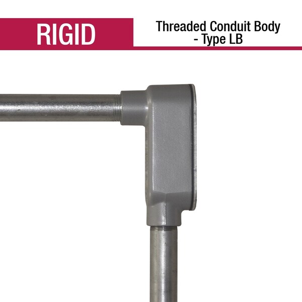 Gampak Sigma Engineered Solutions ProConnex 1-1/4 in. D Die-Cast Aluminum Conduit Body For Rigid 1 pk - 02-55644LB