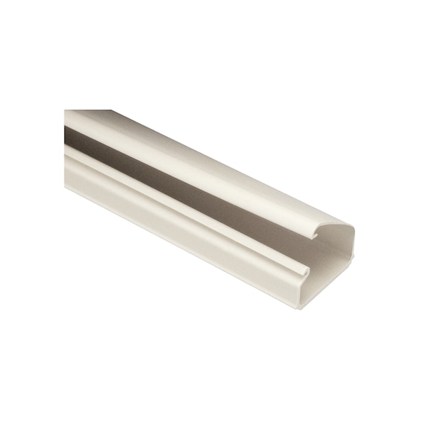 Panduit Base Raceway, LD5 Series, 1 Channel, 1 in W, 0.58 in H, 6 ft L, Ivory - LD5EI6-A