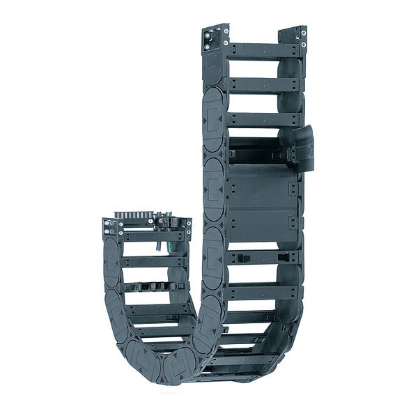 Igus Cable Carrier, E4-42 Series, 15X125mm, 6ft - E4-42-15-125-0