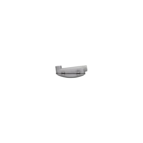 Crouse-Hinds Condulets and Unilets, 2-1/2'' Hub, Threaded, Electrogalvanized Aluminum Acrylic Painted Feraloy Ir - LBD7700