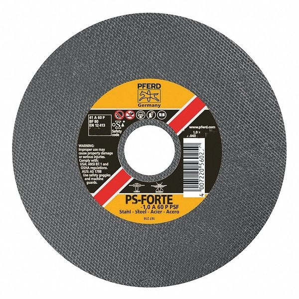 Rueda de corte para esmeriladora recta de 3" x .040", 1/4" A.H. - Acero SG STEELOX - Tipo 1 - 69301