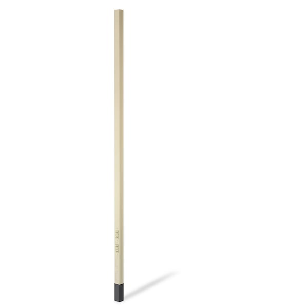 Hubbell Wiring Device-Kellems Alum Srvice Pole, Ivory, 12 ft. 2"L, 2.13"W - HBLPP12AI