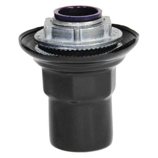 Calbond RMC Grounding Hub, 1 in, Push-On; Threaded, PVC, PVC Coated, Black - PV1000ST3
