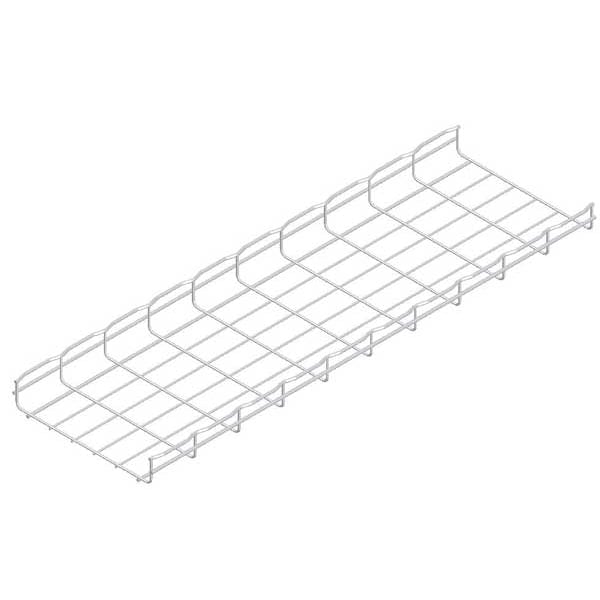 Cablofil Wire Mesh Cable Tray, 47 lb Capacity, Steel, Zinc Plated - CF54/300EZ
