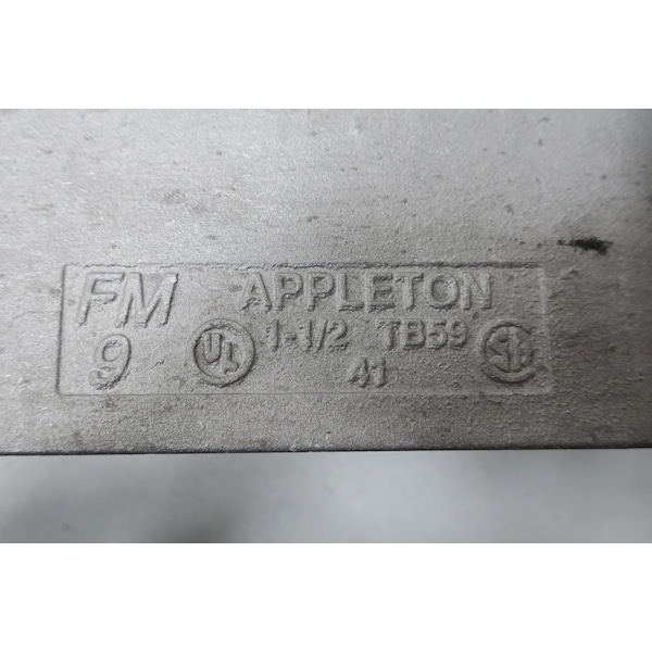 Appleton Electric ALUMINUM TB 1-1/2IN CONDUIT OUTLET BODIES AND BOX - APP TB59