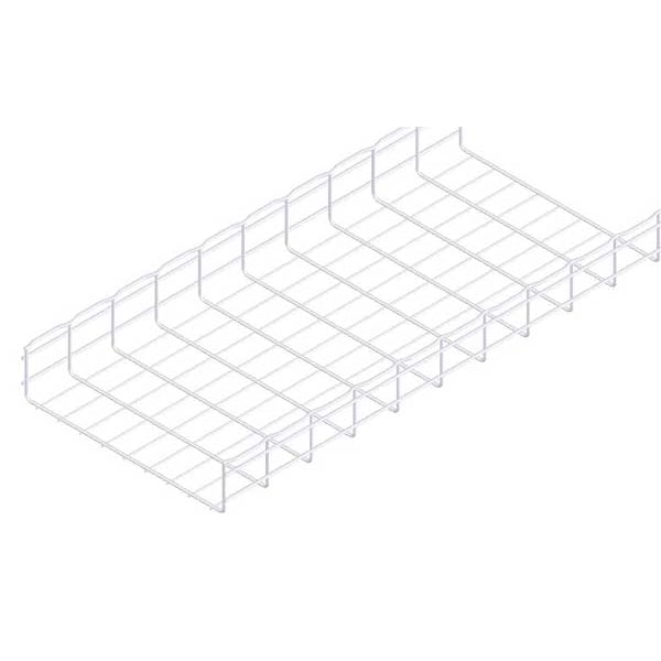 Cablofil Wire Mesh Cable Tray, 129 lb Capacity, Steel, Zinc Plated - CF105/450EZ