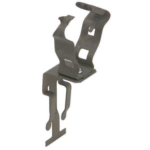 Eaton B-Line T-Bar Clip, Conduit; Pipe Use, 1/2 in; 3/4 in, Steel, Zinc Phosphate - BG-8-12-A6