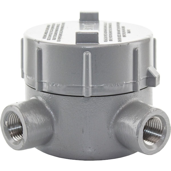 Hubbell Killark Conduit Outlet Body, Aluminum, L - GECLT-2