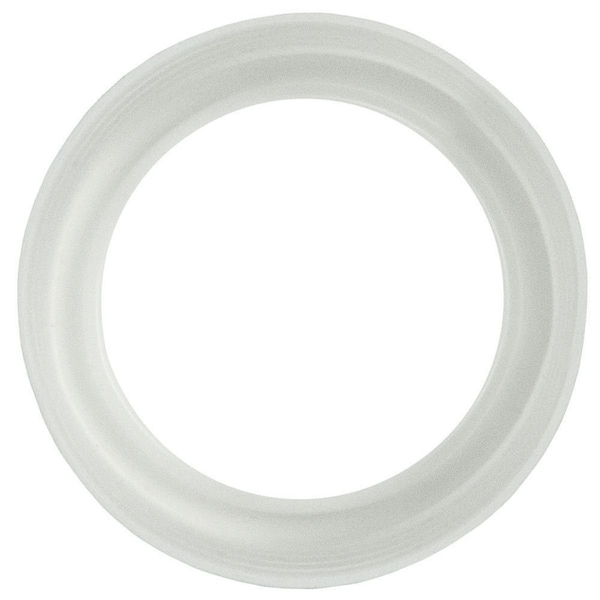 Raco EMT Bushing, 4 in, Push-On, Polyethylene, White - 2186RAC