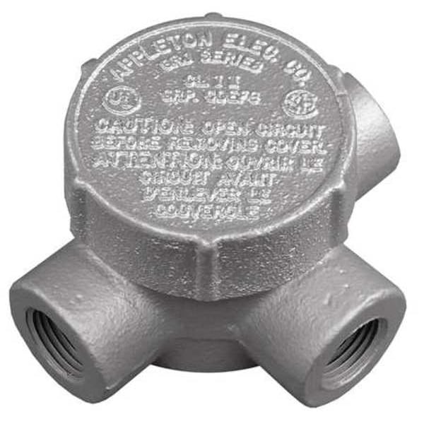 Appleton Electric Conduit Outlet Body, Iron, T, 3/4 In. - GRJT75