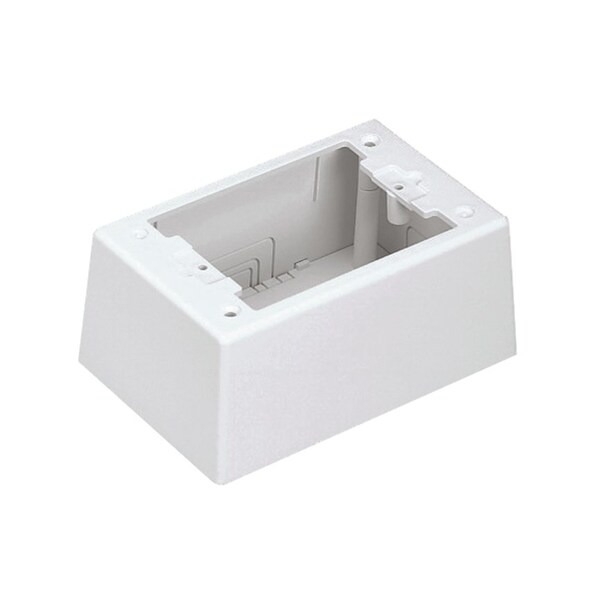 Panduit Single Gang Power Rated 2-Piece Intermed - JBP1IWH
