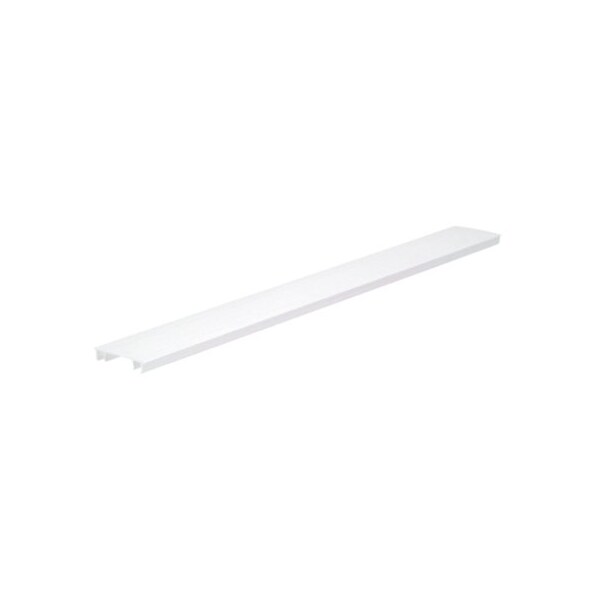 Panduit Wire Duct Cover, Hinging, Gray, L 6 Ft - HC2LG6