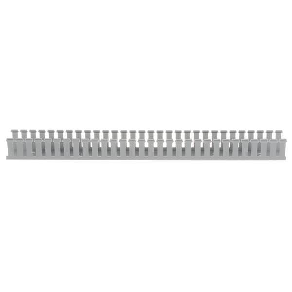 Panduit Wire Duct, Wide Slot, Gray, 2.25 W x 2 D - G2X2LG6