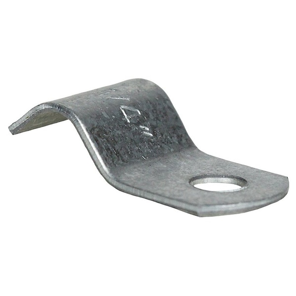 Dottie One Hole Strap, Conduit; EMT Use, 1/4 in, Steel, Zinc Plated - TW14