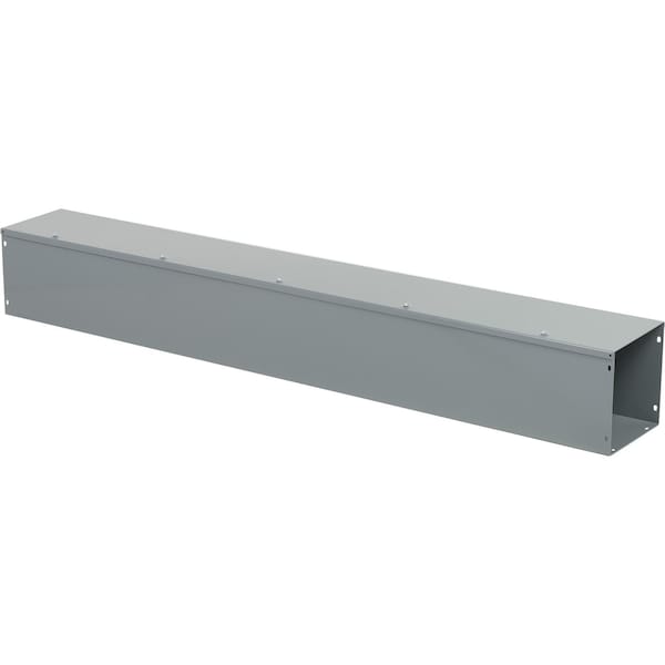 Square D Wireway, Square-Duct, 8 inch by 8 inch, 5 feet long, hinged cover, N1 paint, NEMA 1 - LDB85