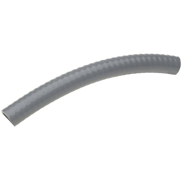 Carlon Liquid-Tight Flex Plastic Conduit, 2 in Trade Size, 50 ft, Gray - 15011-050