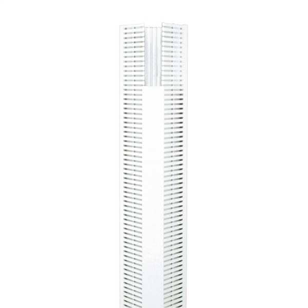 Panduit Wire Duct, Corner Duct, White, 5.33W x 4D - CWD4WH6