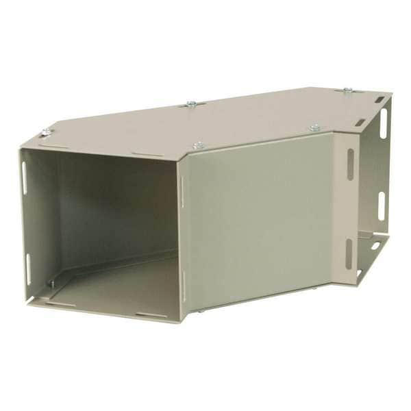 Wiegmann Wireway 90 Degree Sweep Elbow, 1 Type, NEMA 1 Rating, Steel, Powder Coated - SL040490