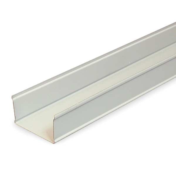Legrand Cover Plate Raceway, 3000 Series, 1 Channel, 2-3/4 in W, 1-1/2 in H, 10 ft L, Gray - G3000B