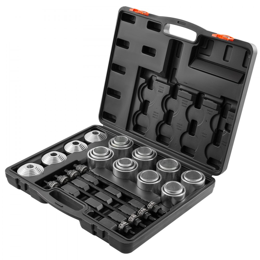 VEVOR 36 PCS Pull and Press Sleeve Kit Steel Bush Bearing Removal Installation - CTQCQTZ36JT0JI3U0V0