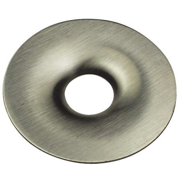 Calbrite IMC/Rigid Escutcheon Plate, 1/2 in, 304 Stainless Steel, Polished, Gray - S40500EP00