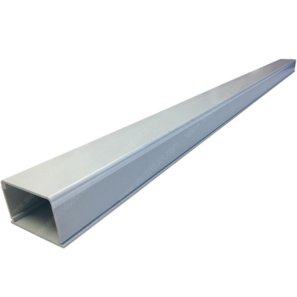 Electriduct XXLarge Latching Cable Raceway (2150 Series)- 5ft- Black- 5 Pack - SR-2150-5-5PK-BK