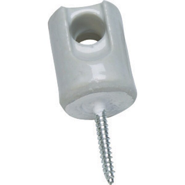 Gampak Sigma Engineered Solutions ProConnex 1-11/16 in. D Porcelain/Steel Wire Holder For NM/SE 1 pk - 02-56030