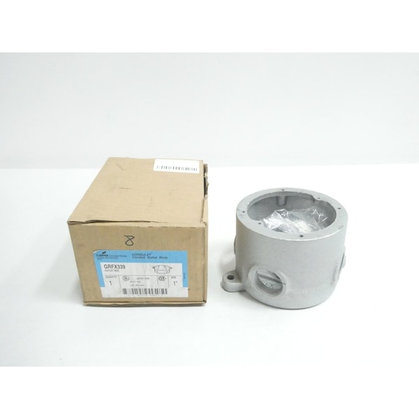 Crouse Hinds RIGID CONDUIT OUTLET BOX 1IN CONDUIT OUTLET BODIES AND BOX - GRFX339