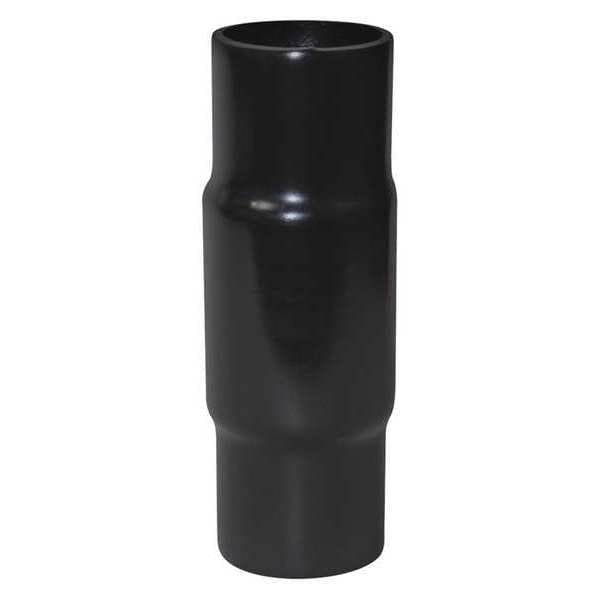 Calbond Rigid Coupling, 1-1/4 in, Threaded, Steel, PVC Coated, Black - PV1200CP00