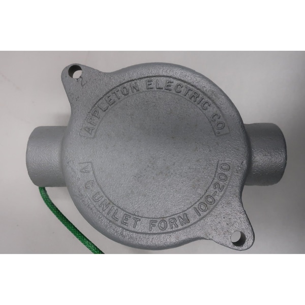 Appleton Electric Ceiling Hood Iron 3/4In Conduit Outlet Bodies And Box - VC-75