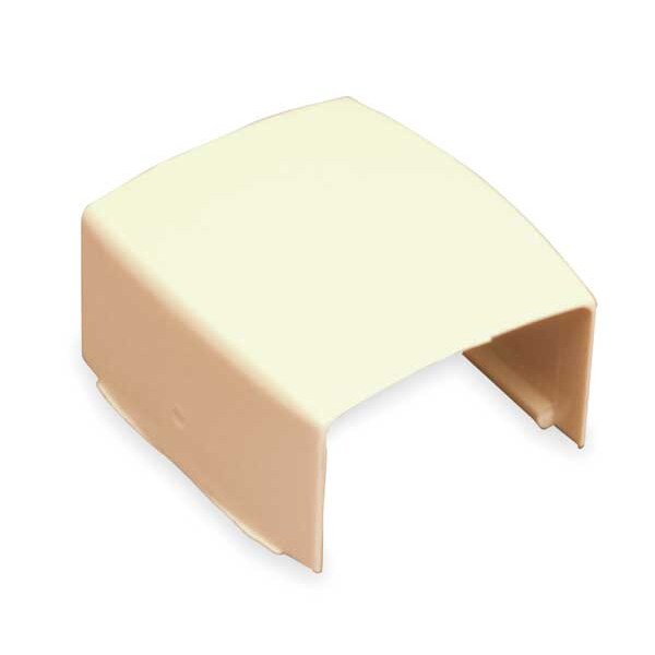 Legrand Cover Clip, PN03, PN05, PN10 Series, 1, 2 Channel, 1 1/8 in W, 5/8 in H, 1 in L, Ivory - PN05F06V