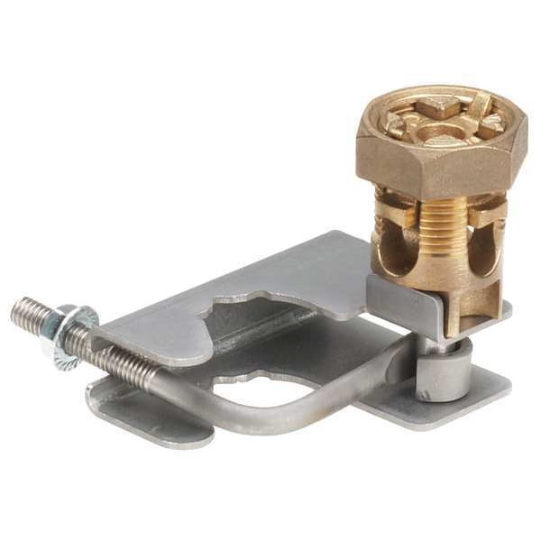 Panduit Ground Rod Clamp, Steel Zinc Plated - GPQC10-1/0