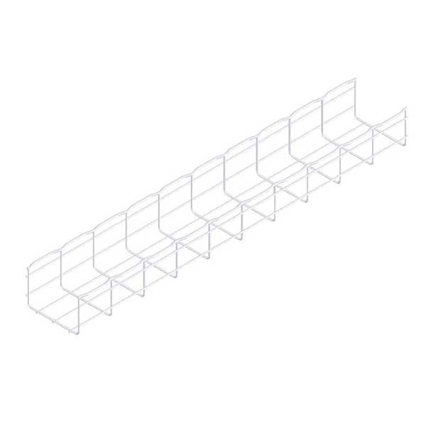 Cablofil Wire Mesh Cable Tray, 60 lb Capacity, Steel, Zinc Plated - CF105/150EZ