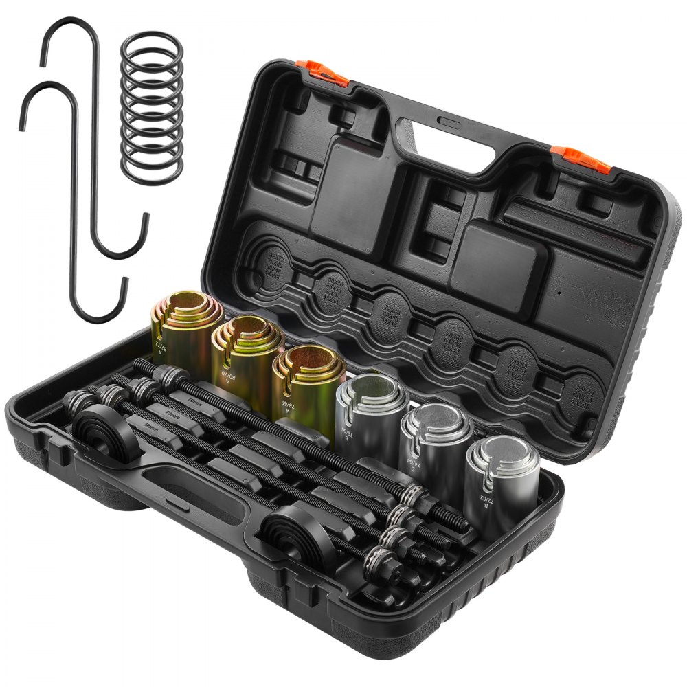 VEVOR 26 PCS Pull and Press Sleeve Kit Steel Bush Bearing Removal Installation - CTQCQTZ26JT0E8TU9V0