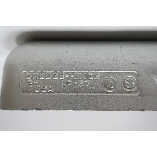 Crouse Hinds CONDULET IRON LR 2IN CONDUIT OUTLET BODIES AND BOX, 2PK - LR67