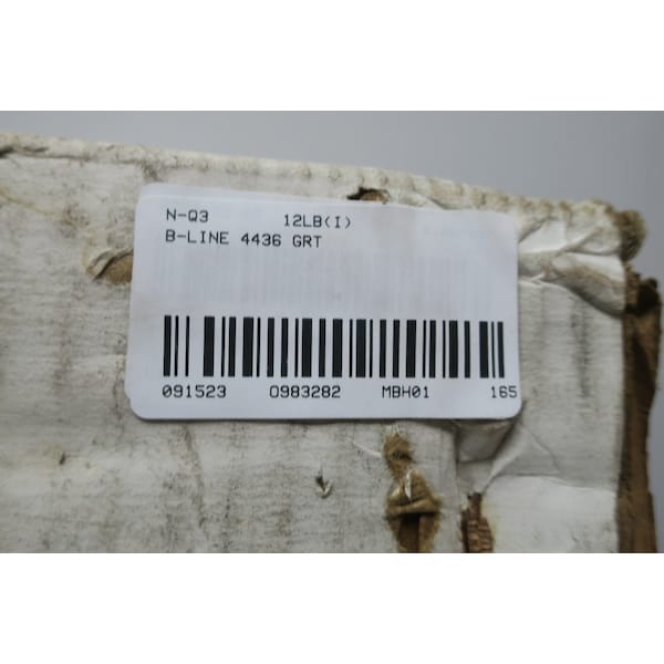 Circle Aw B-LINE WIRING TROUGH 4IN X 4IN X 36IN CONDUIT OUTLET BODIES AND BOX - 4436 GRT