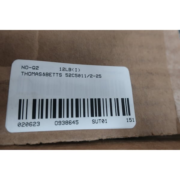 Abb Galvanized Steel Tile Wall Covers Conduit Outlet Bodies And Box, 52C5011225 - 52C5011/2-25