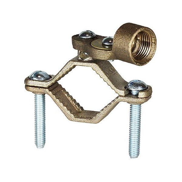 Dottie L.H. Dottie 1-1/4''-2'' Bronze Ground Clamp w/ 1/2'' Hub, 25PK - 270H