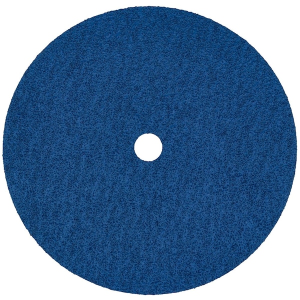 Discos de fibra de resina de 9" de Shark Industries Zirconia - 24 granos - paquete de 25 - 90240Z.