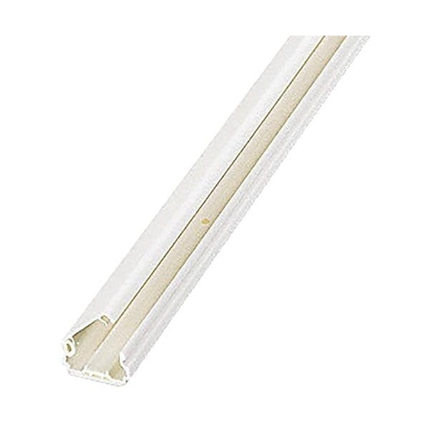 W Box Raceway, DW6 Series, 1/2 in W, 5/8 in H, 6 ft L, White - 0E-58DW6
